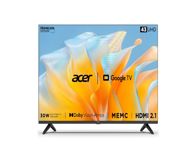 4K क्वालिटी और 3D साउंड फीचर्स ने सस्ते गूगल LED TV 43 Inch को बनाया ...